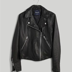 Madewell Black Leather Jacket